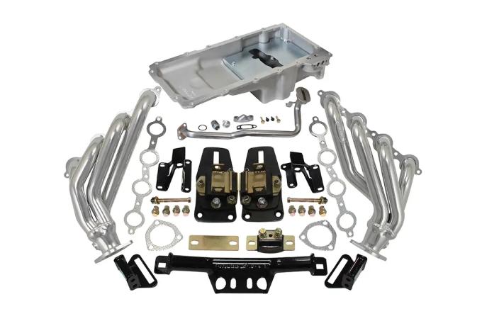 Classic Performance LS Engine Install Kit W/Headers for 59-64 Chevy Full Size 5964LS1-FRK