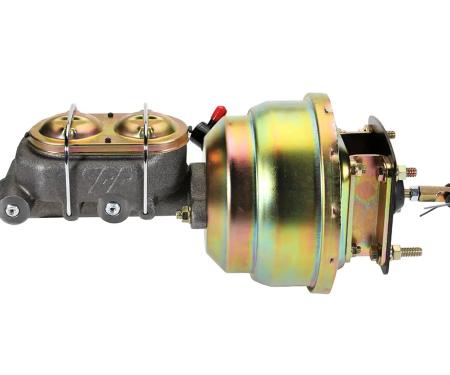 Classic Performance Power Brake Booster 59-66 All Cadillac, 8" Dual Gold Plated 5968BB-8D