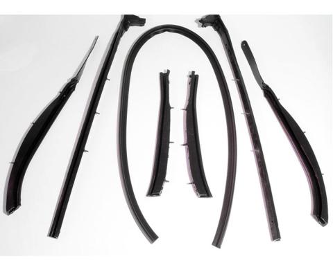 Metro Moulded Parts 1959-1960 Buick / Cadillac / Oldsmobile Convertible Top Roof Rail Kit RR 1809