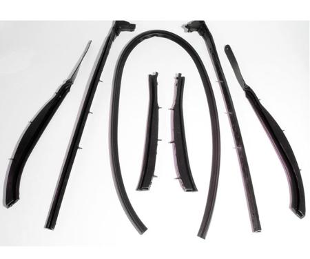 Metro Moulded Parts 1959-1960 Buick / Cadillac / Oldsmobile Convertible Top Roof Rail Kit RR 1809