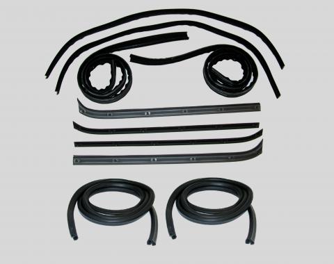 Fairchild Industries Belt Weatherstrip--Window Channel--Door Seal Kit, Inner & Outer Driver Side & Passenger Side KF1006-10