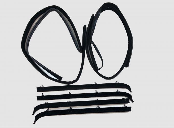 Fairchild Industries Belt Weatherstrip- Window Channel Kit, Inner & Outer Driver Side & Passenger Side KG1003-6