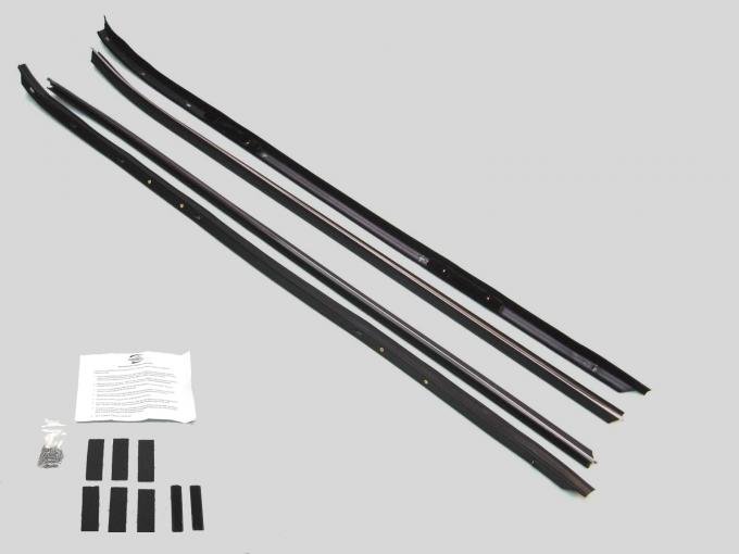 Fairchild Industries Belt Weatherstrip Kit With Installation Kit, Inner & Outer Driver side and Passenger side KG2017A