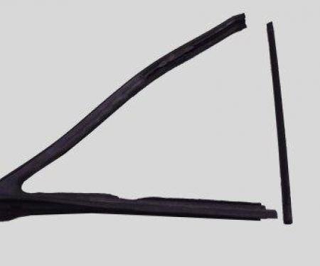 Fairchild Industries 1984-1991 Jeep Grand Wagoneer Vent Window Seal, Rear Vertical Kit, Driver Side KD4019