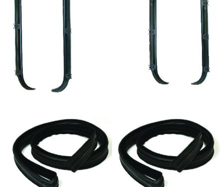 Fairchild Industries Belt Weatherstrip, Door Seal & Window Channel Kit, Driver side and Passenger side KF1002A-8
