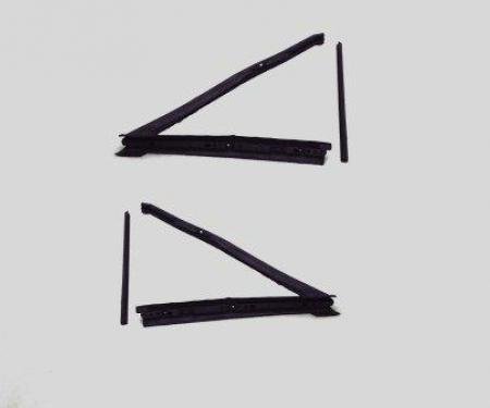 Fairchild Industries 1984-1991 Jeep Grand Wagoneer Vent Window Seal, Rear Vertical Kit, Driver side and Passenger side KD4020