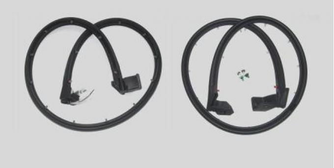 Fairchild Industries 1997-2006 Jeep Wrangler Door Seal Kit, Half Door Driver side and Passenger side KD3039