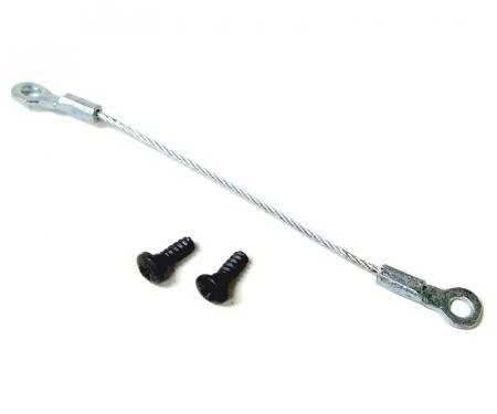 Dennis Carpenter Glove Box Door Check Cable Assembly - 1967-79 Ford Truck, 1978-79 Ford Bronco C7TZ-81060A08-A