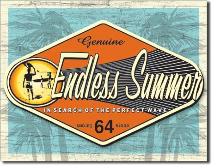 Tin Sign, Endless Summer - Genuine