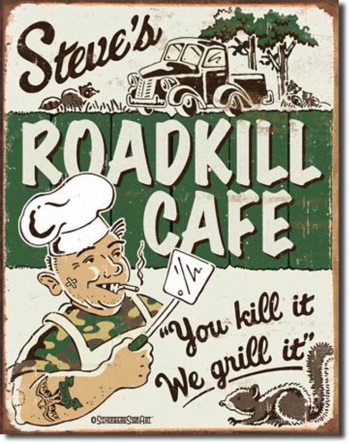 Tin Sign, Schonberg - Steve's Cafe