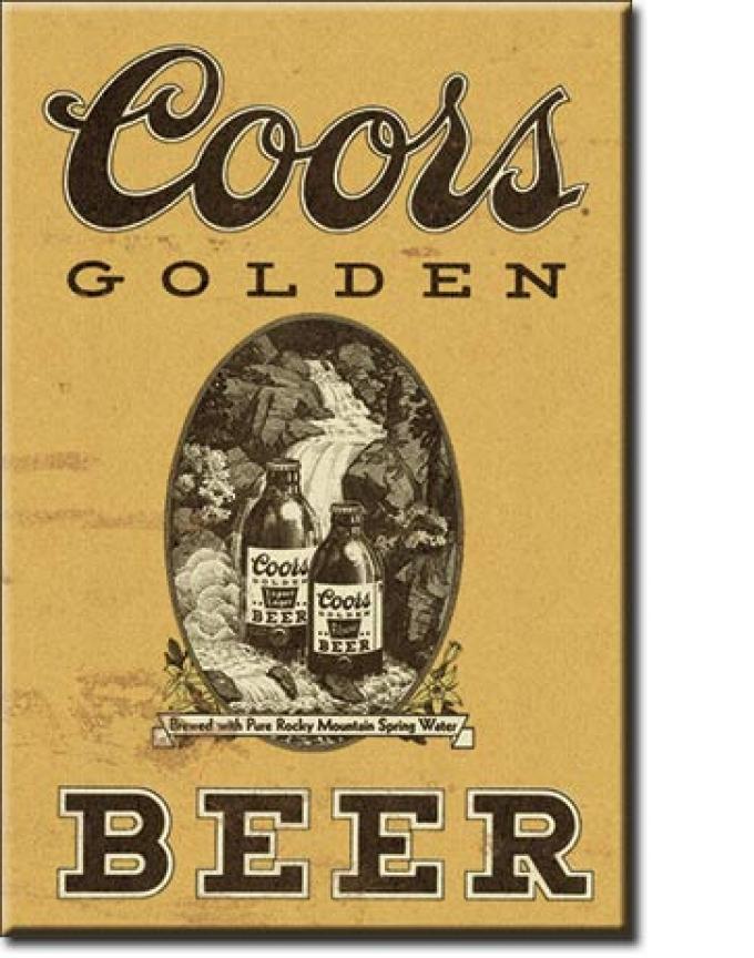 Magnet, Coors Golden Vintage