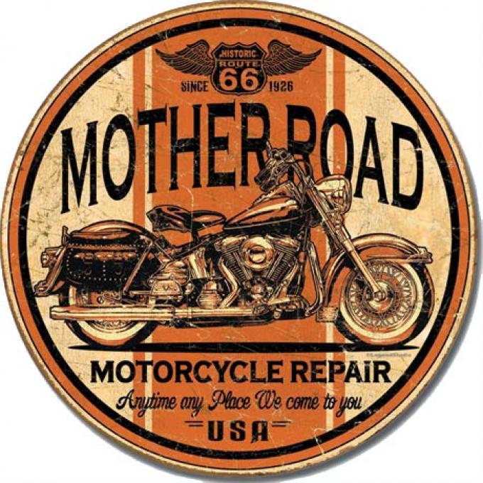 Tin Sign, Mother Road Repair