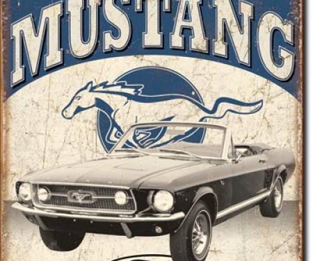 Tin Sign, Classic Mustang