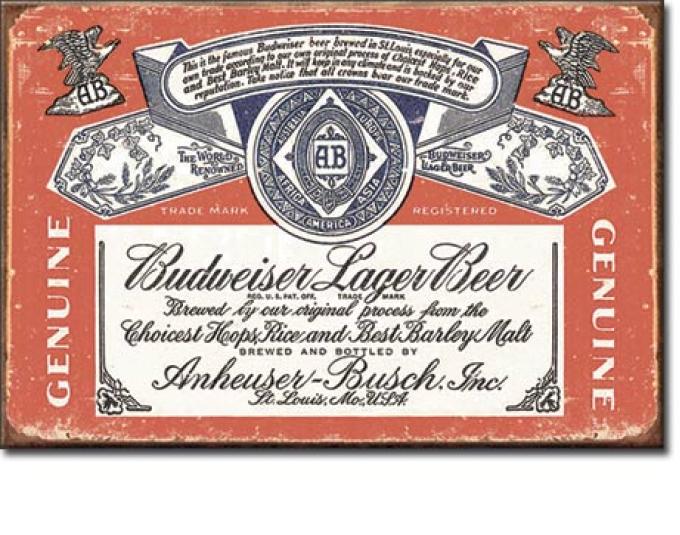 Magnet, Budweiser - Old Label