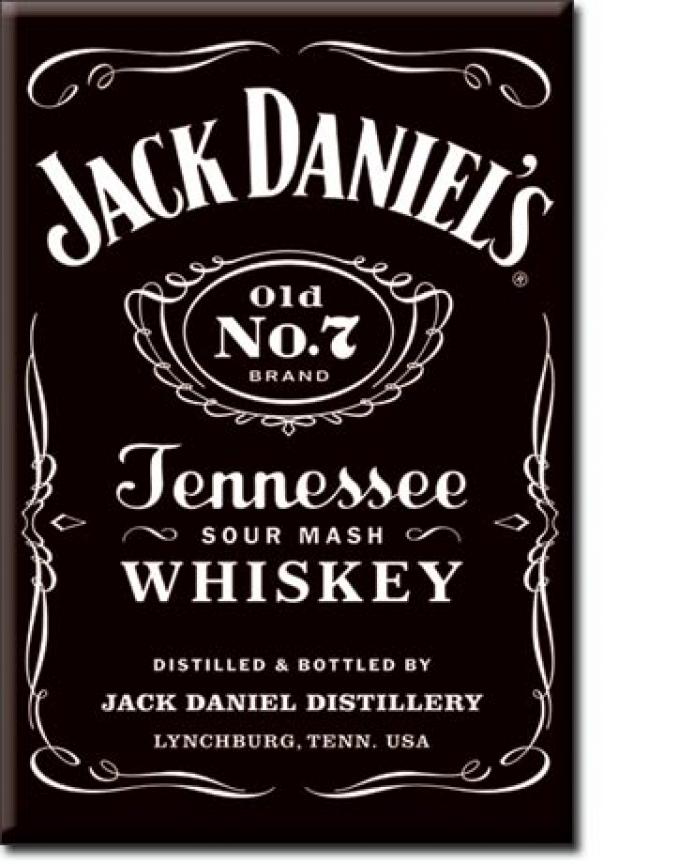 Magnet, Jack Daniel Black