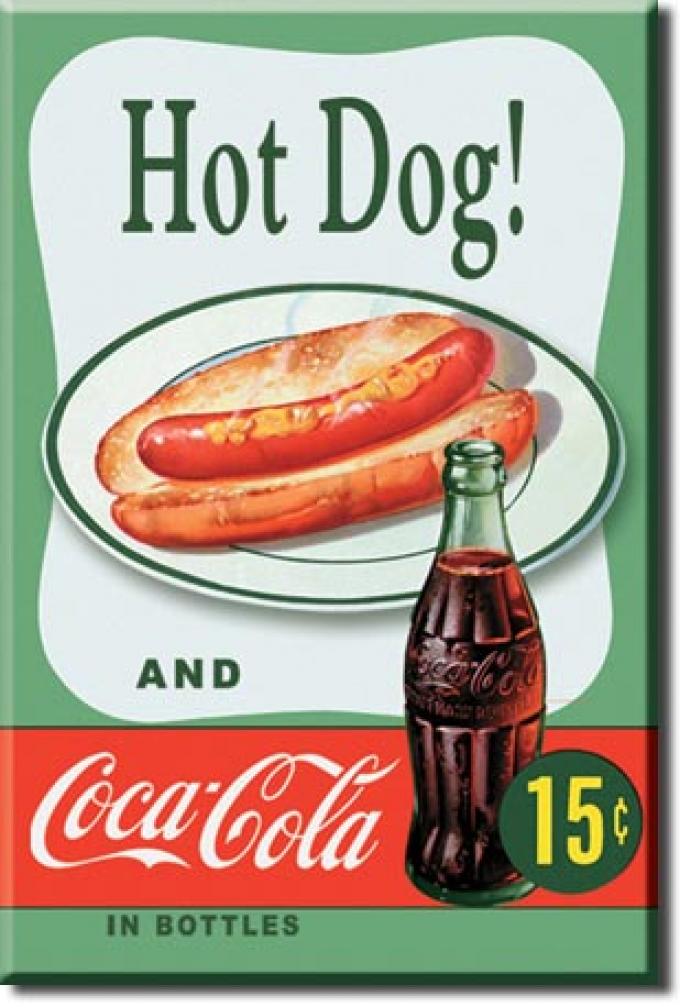 Magnet, COKE Hot Dog