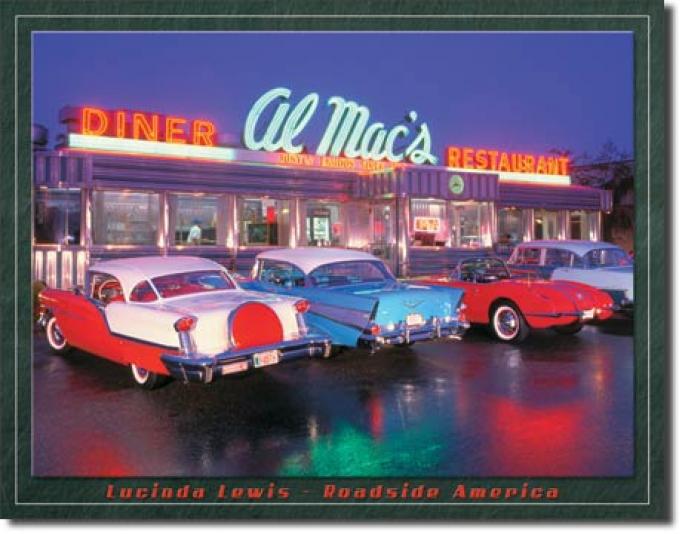 Tin Sign, LEWIS - Al Mac Diner