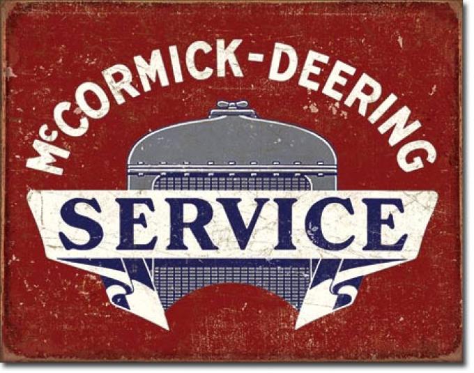 Tin Sign, McCormick Deering Service