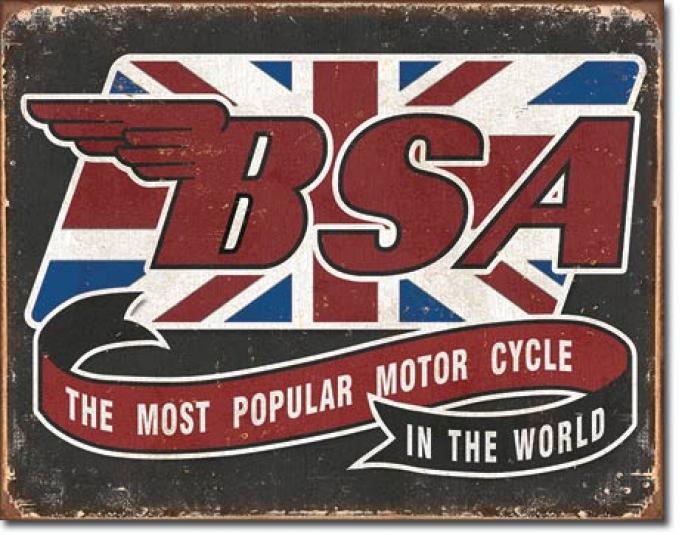 Tin Sign, BSA - Most Popular