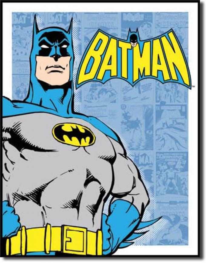 Tin Sign, Batman - Retro Panels