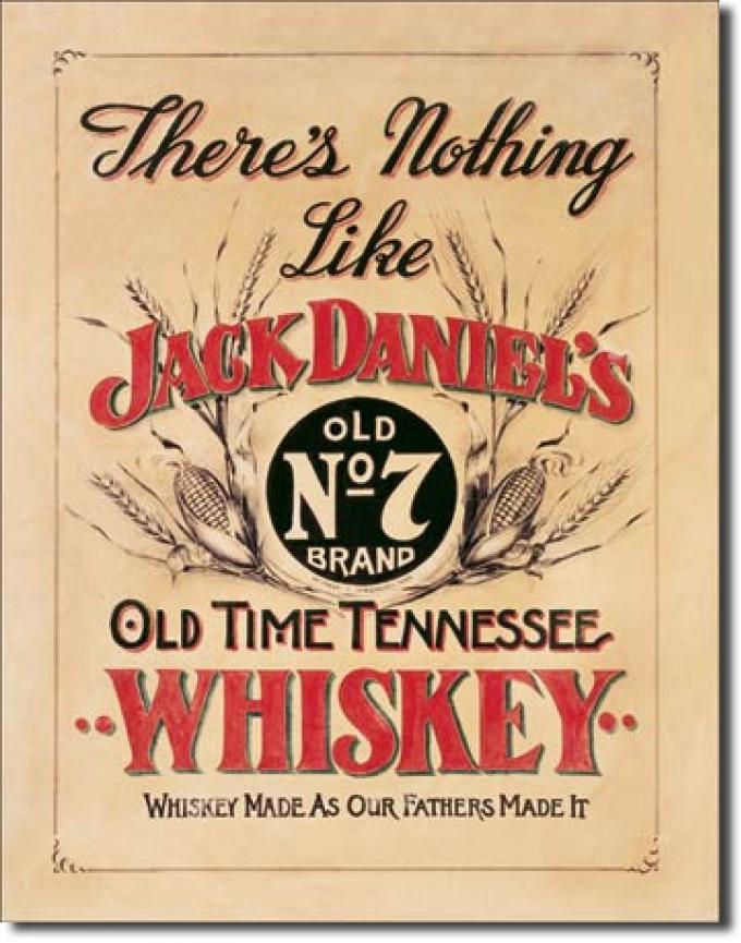 Tin Sign, Jack Daniel's - Nothing Like