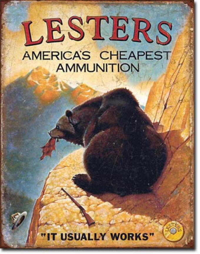 Tin Sign, Lester's Ammo