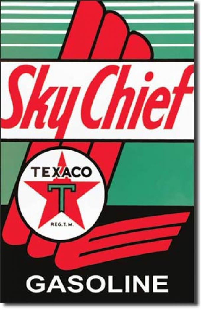 Tin Sign, Texaco - Sky Chief