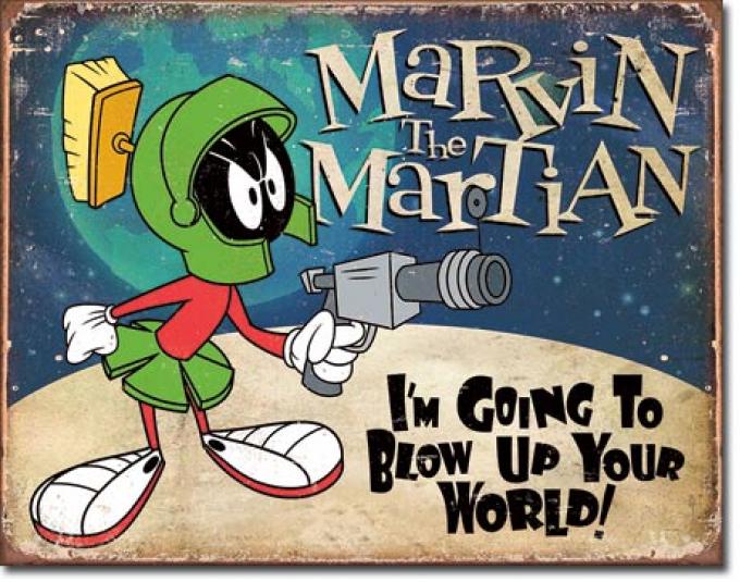 Tin Sign, Marvin the Martian