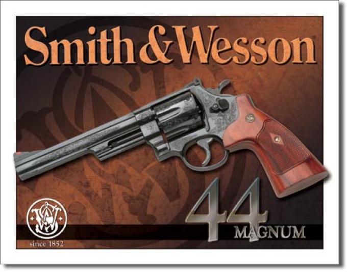 Tin Sign, S&W - 44 Magnum