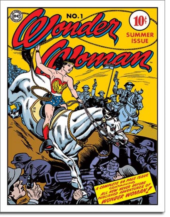 Tin Sign, Wonder Woman - Cover No.1