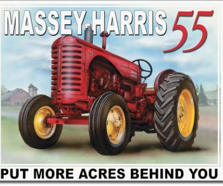 Tin Sign, Massey Harris - 55