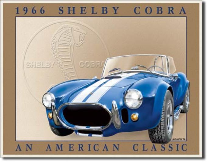 Tin Sign, Shelby Cobra