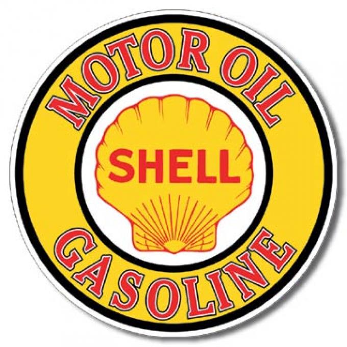 Tin Sign, Shell Gas & Oil