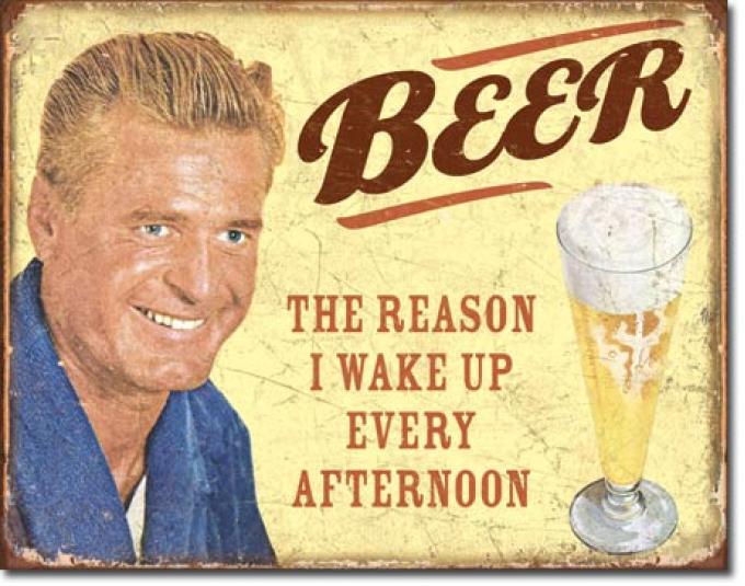 Tin Sign, Ephemera - Beer - The Reason