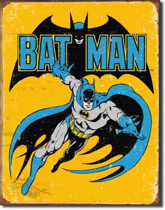 Tin Sign, Batman - Retro