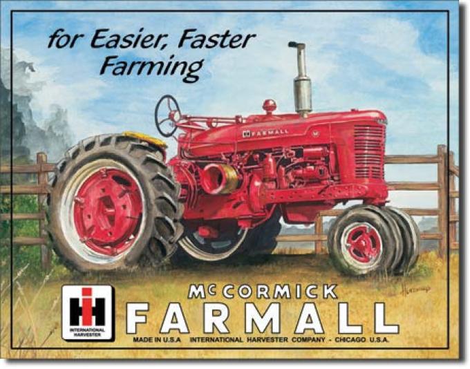 Tin Sign, Farmall M