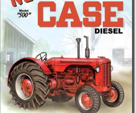 Tin Sign, Case - 500 Diesel
