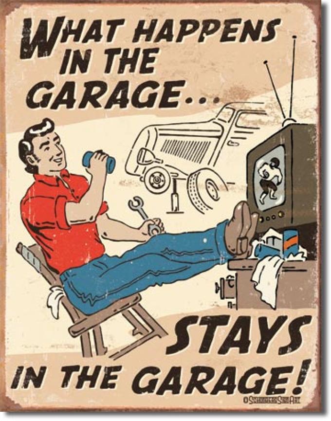Tin Sign, Schonberg - Happens in Garage