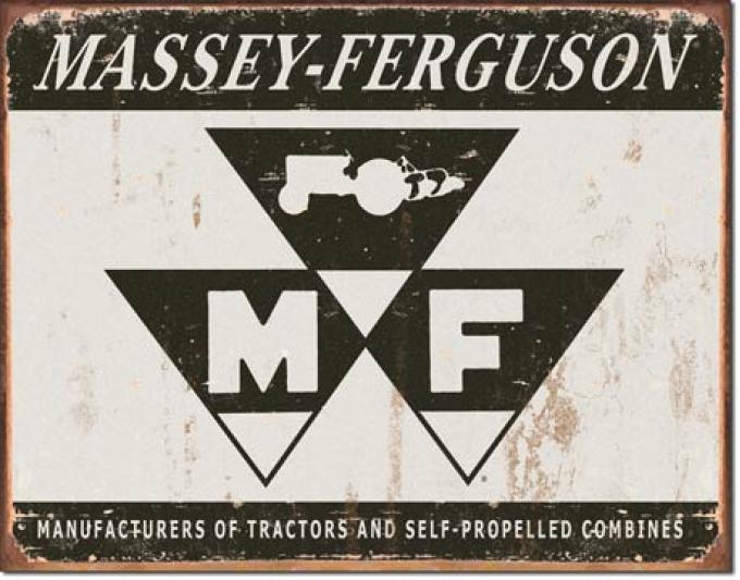 Tin Sign, Massey Ferguson Logo