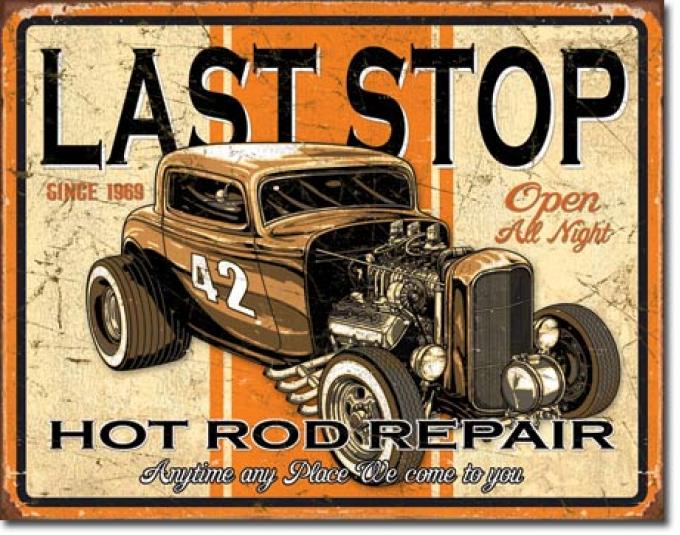 Tin Sign, Last Stop Rods