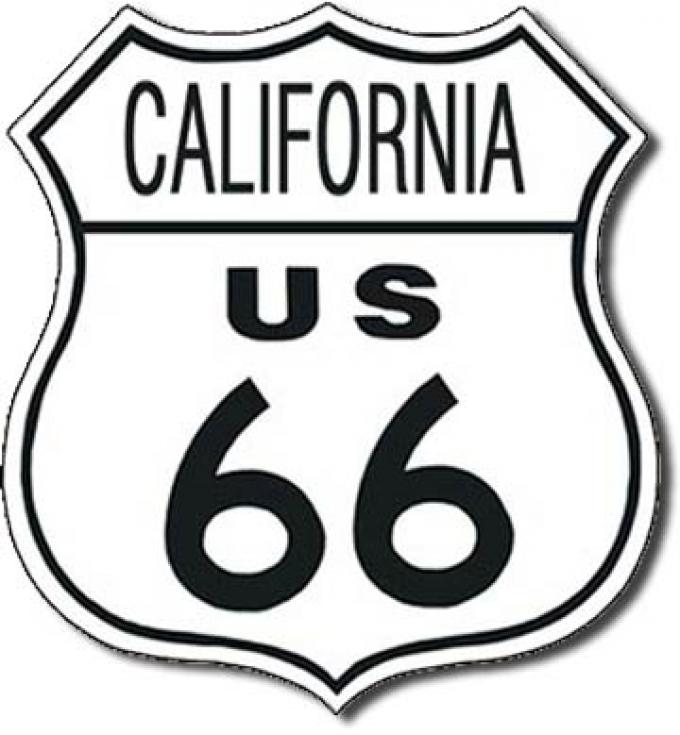 Tin Sign, Route 66 California