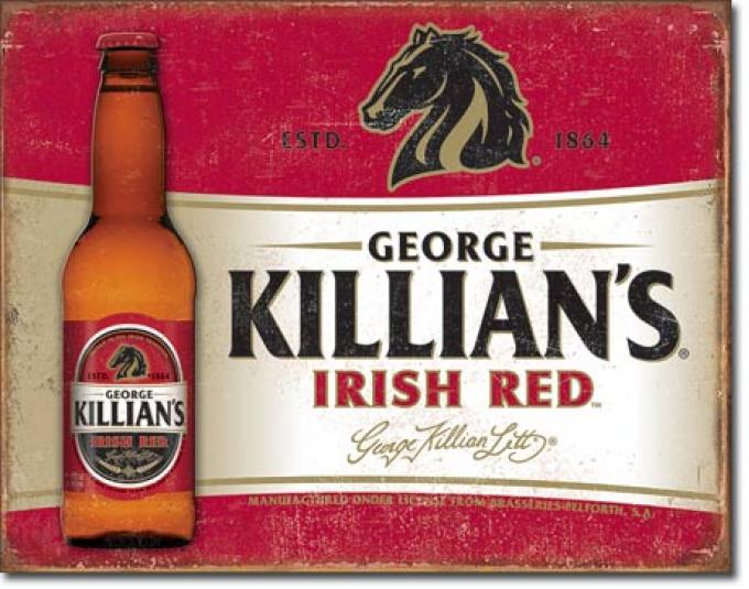 Tin Sign, Killian's Red