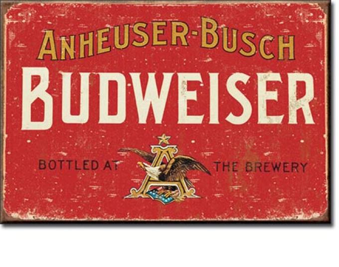 Magnet, Budweiser - Weathered