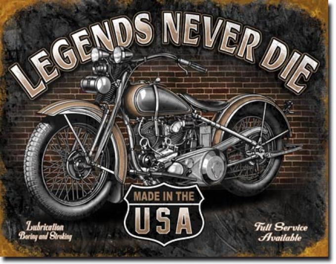 Tin Sign, Legends - Never Die