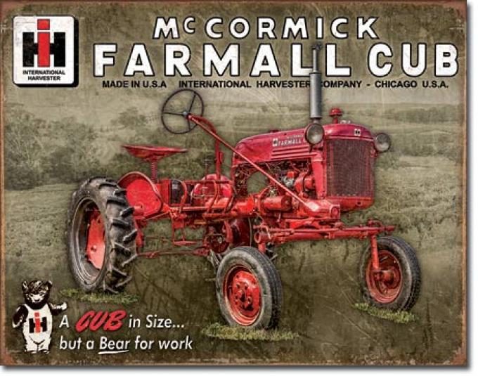 Tin Sign, Farmall Club