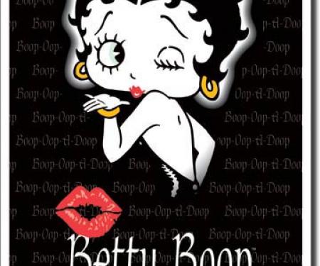Tin Sign, Betty Boop Kiss