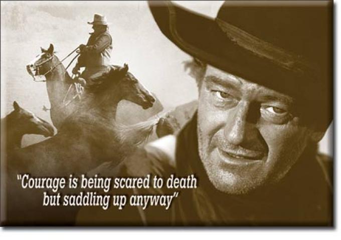Magnet, John Wayne - Courage