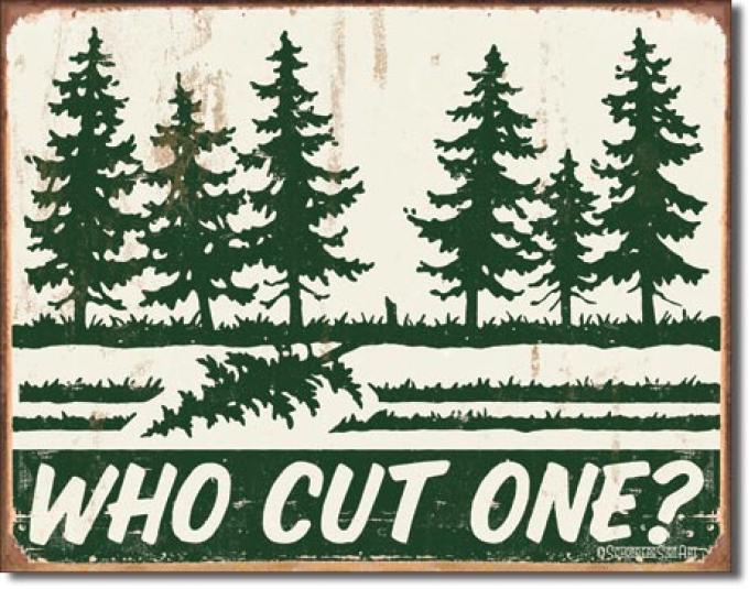 Tin Sign, Schonberg - Cut One?