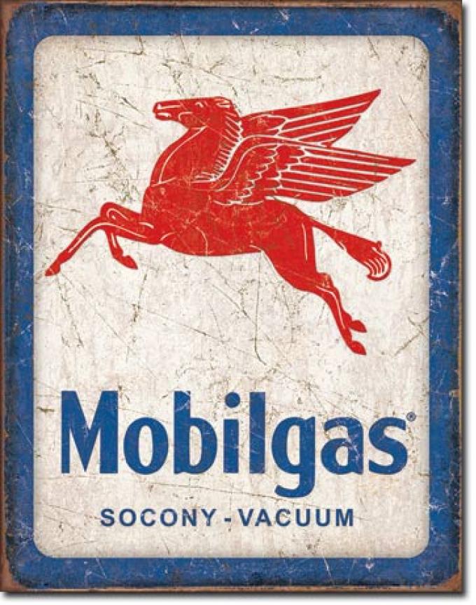 Tin Sign, Mobilgas Pegasus