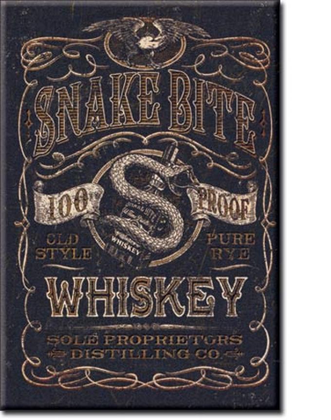 Magnet, Snake Bite Whiskey